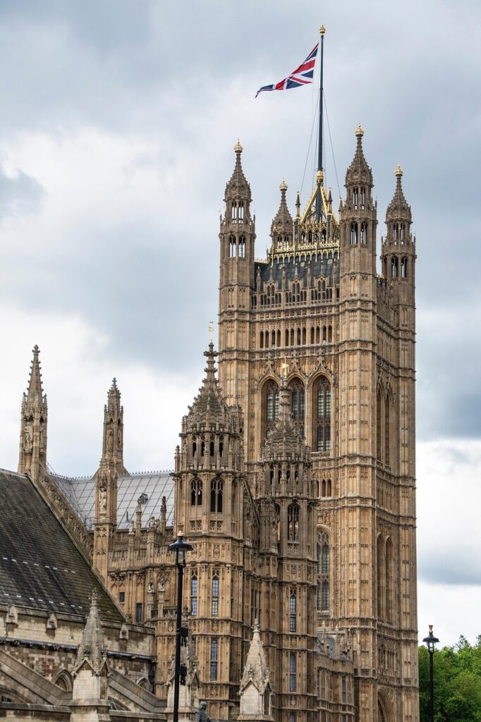 london, tower, clock, city, building, nature, architecture, england, clouds